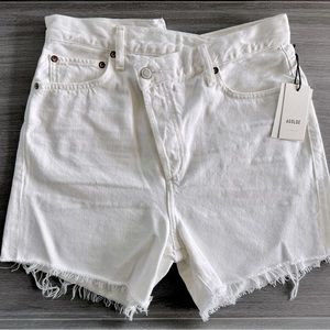 Agolde Criss Cross Shorts